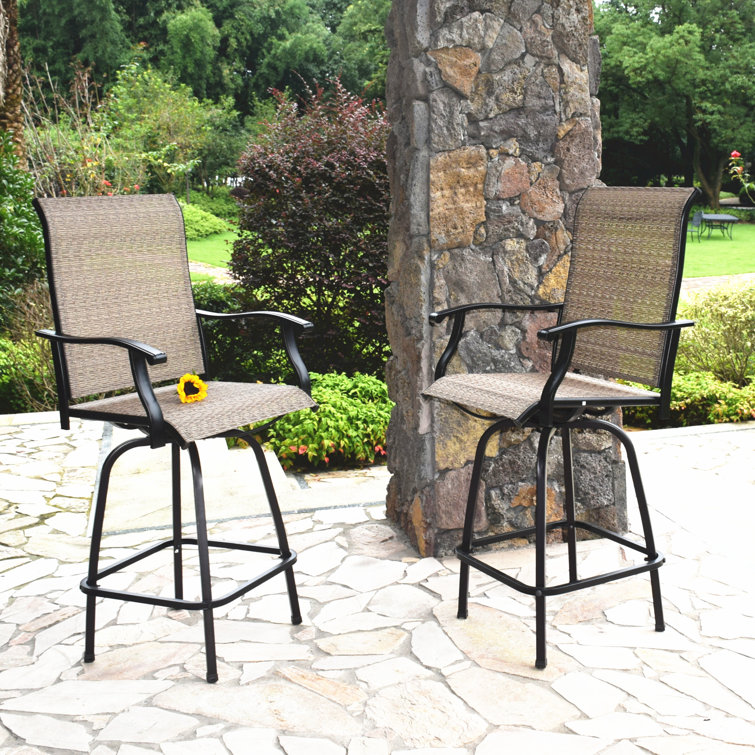 Lark Manor Henslee 30" Patio Bar Stool & Reviews Wayfair Canada